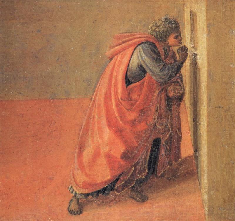 Fra Filippo Lippi Details of St.Nicholas Dowers Three Impoverished Maidens with his Inberitance china oil painting image